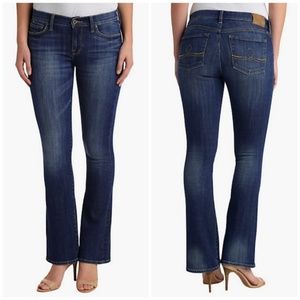 Lucky Brand womens size 12 sofia blue jeans